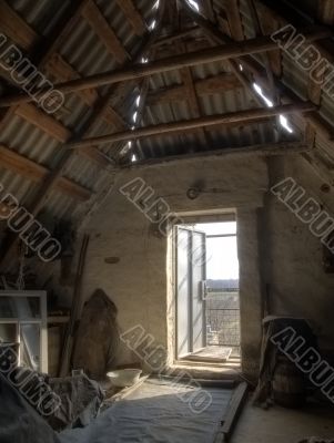 Attic - HDR image