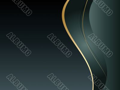 Background with abstract smooth lines