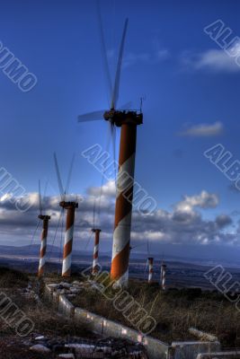 wind turbines in israel