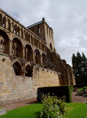 Jedburgh abbey - tourists attraction