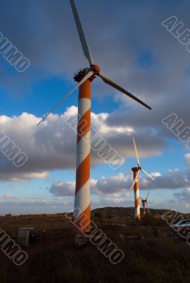 wind turbines in israel