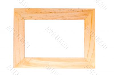 wooden frame