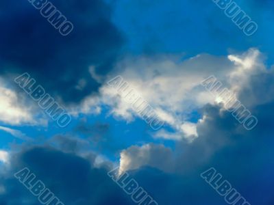 Clouds. Clouds.