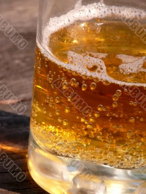 Bubble in beer. Bubble in beer.