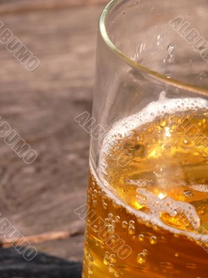 Bubble in beer. Bubble in beer.