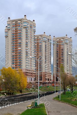 Luxurious Apartment District in Almaty