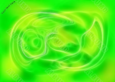 Abstract lime fractal background