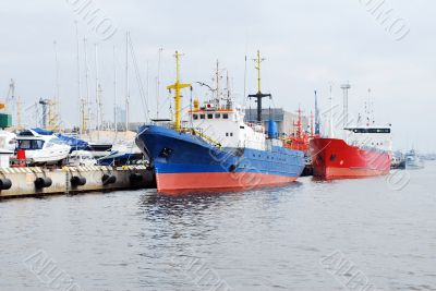 ships in port
