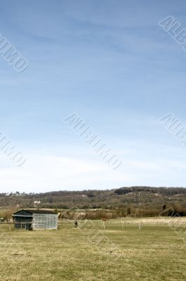 Shed in a field9