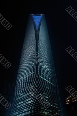 shanghai world financial center and jin mao tower