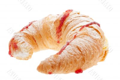 Croissant with blancmange cream Croissant with blancmange cream