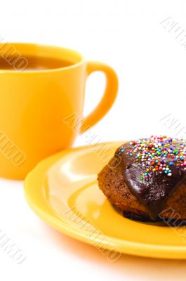 cake and tea