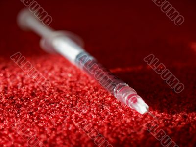 Bloody syringe Bloody syringe
