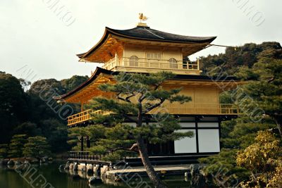 Golden Temple in Kyoto, Japan