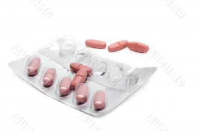 Capsules with vitamin packed two