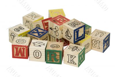 Wooden blocks