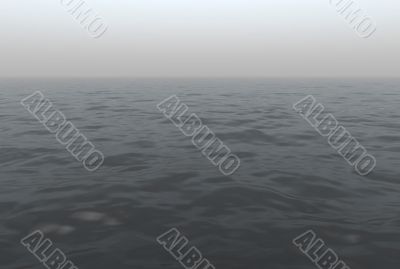 Foggy Ocean Scenic