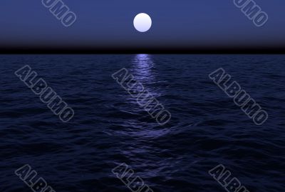 Moon Over Water