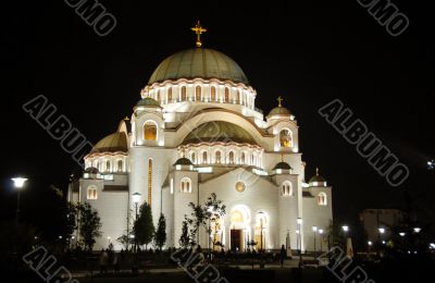 Sveti Sava cathedral in Belgrade