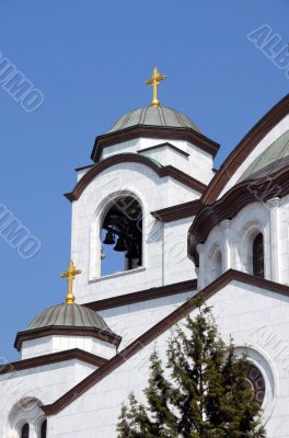 Details of Sveti Sava cathedral in Belgrade
