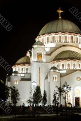 Sveti Sava cathedral in Belgrade