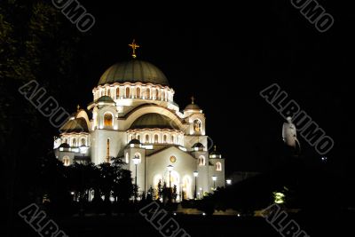 Sveti Sava cathedral in Belgrade