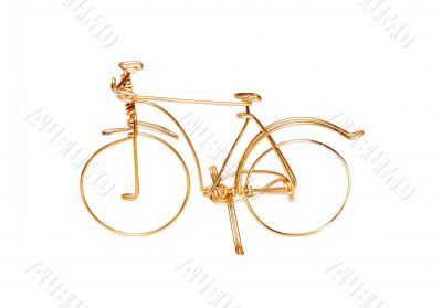 Brass wire bicycle