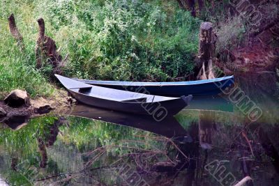 boats over tranquil water