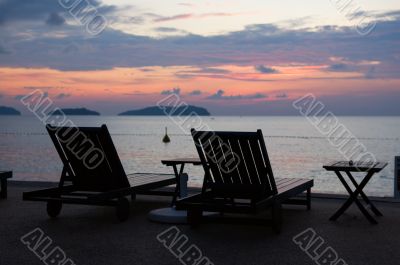 Beach benches