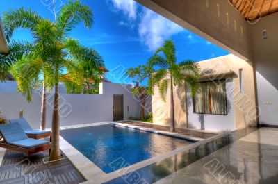 Swimming in villa Swimming in villa
