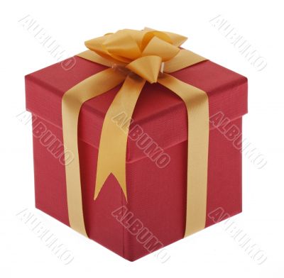 Present, box with jewelry ribbon Present, box with jewelry ribbon