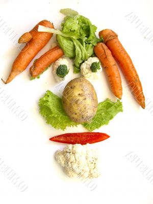 Vegetable face