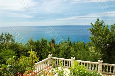 Terrace with sea view Terrace with sea view
