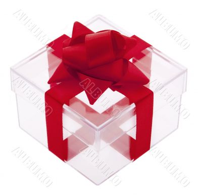 Gift box transparent Gift box transparent