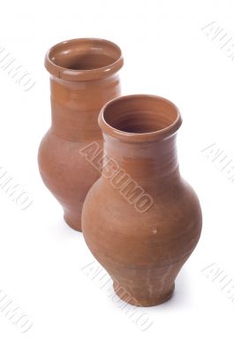 Clay pots