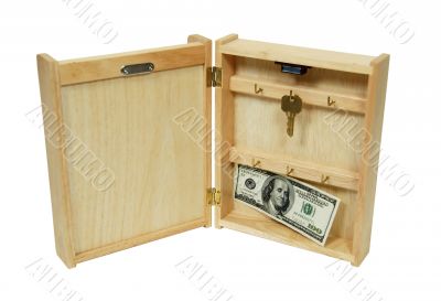 Key holder money hidden