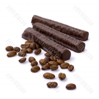 chocolate bars and coffee chocolate bars and coffee