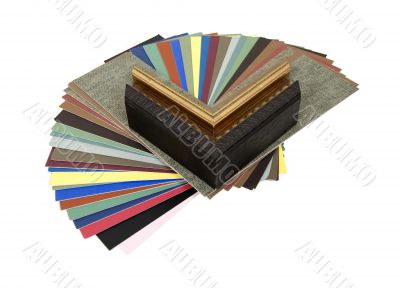 Mats and frame samples