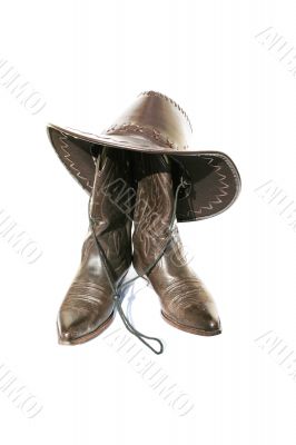 boots, hat, cowboy