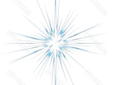 Violet star on a white background.