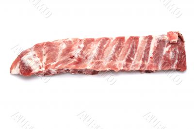 pork rib close up