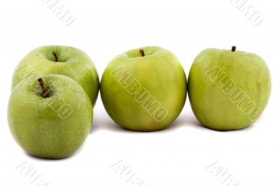 Green apples