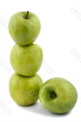 Green apples