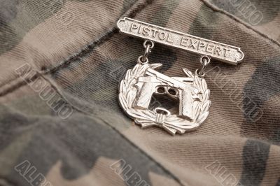 Pistol Expert War Medal