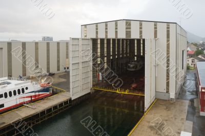 Boat in dock