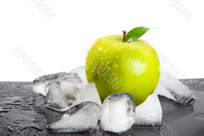 apple and ice