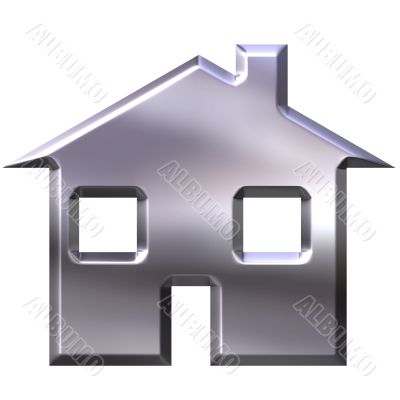 3D Silver House 3D Silver House