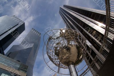 Globe at Columbus Circle