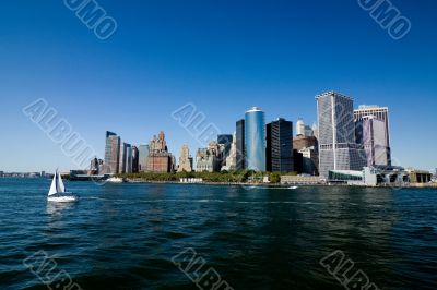 Lower Manhattan skyline, New York City