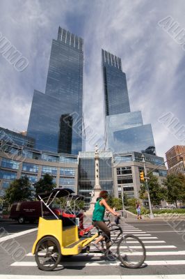 Bicycle at Columbus Circle